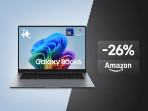 Samsung Galaxy Book6 16'' crolla a 999€ su Amazon: Copilot+ PC con 24 ore di autonomia al minimo storico 1