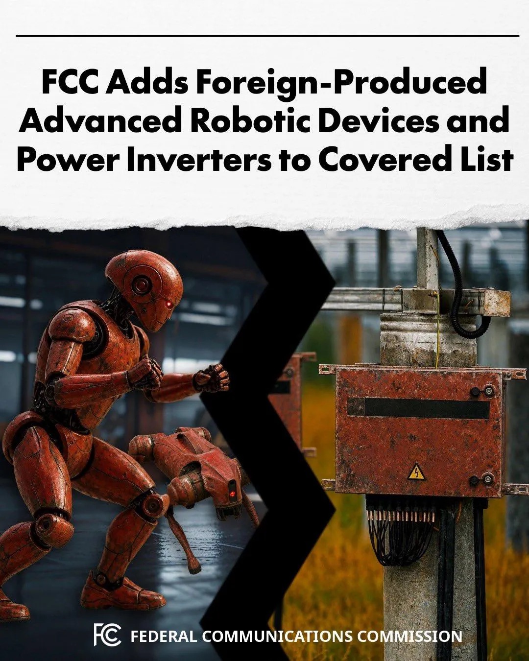 fcc ban robot cinesi