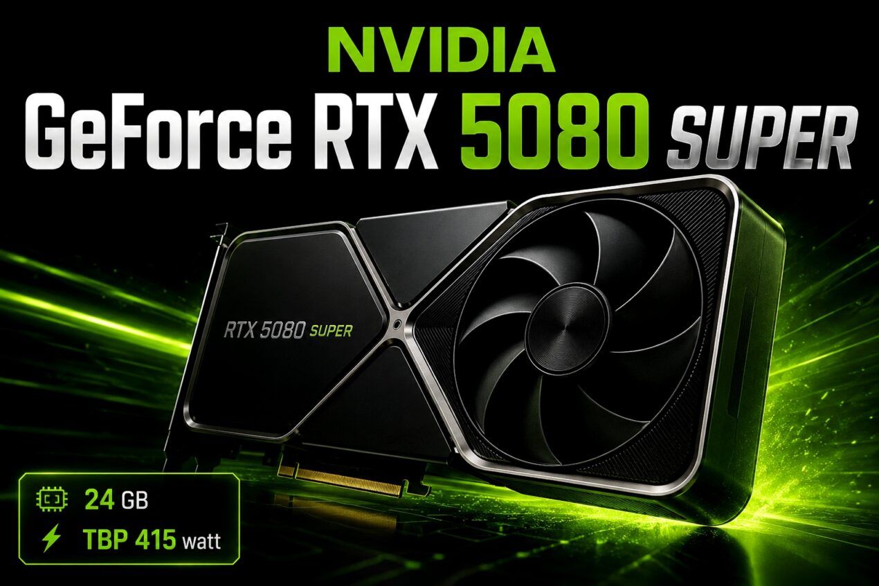 NVIDIA GeForce RTX 5080 SUPER: secondo nuovi leak il TBP sarà di ben 415 watt