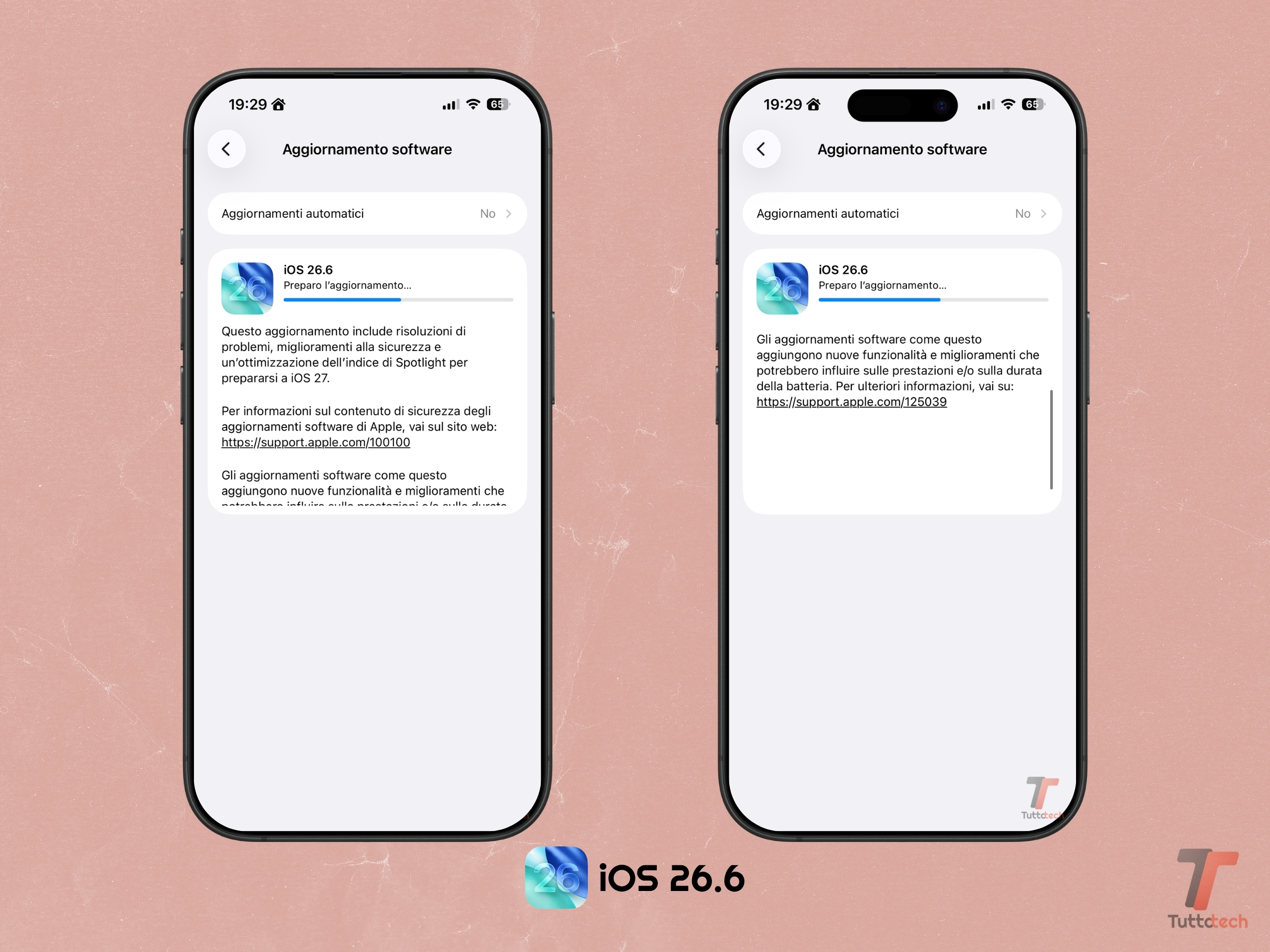 iOS 26.6 on Apple iPhone 17