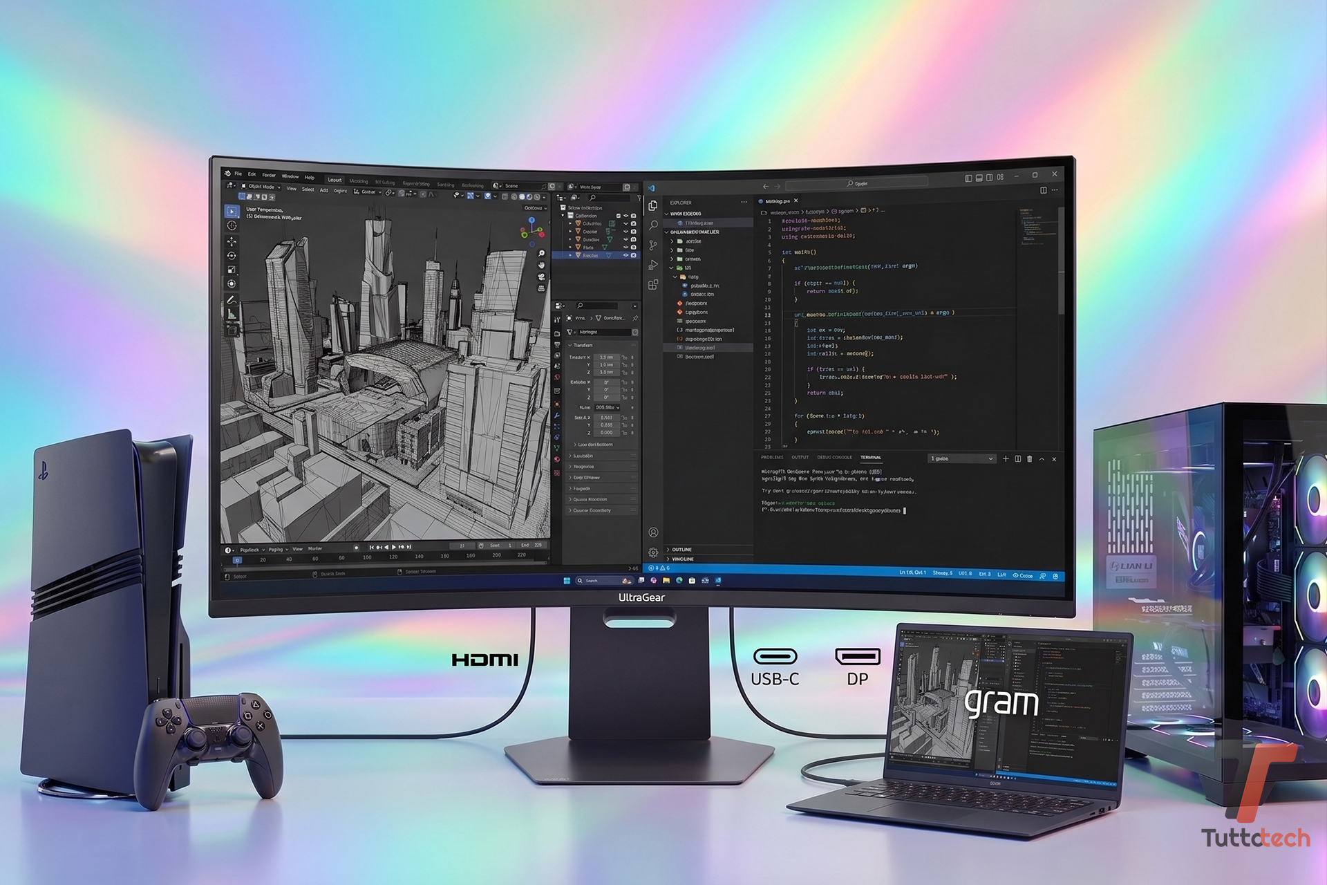 Dopo un Super UltraWide è difficile tornare indietro: ecco LG UltraGear evo G9 da 52 pollici 4