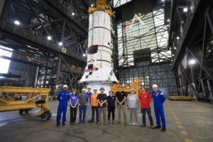 nasa assemblaggio sls artemis III