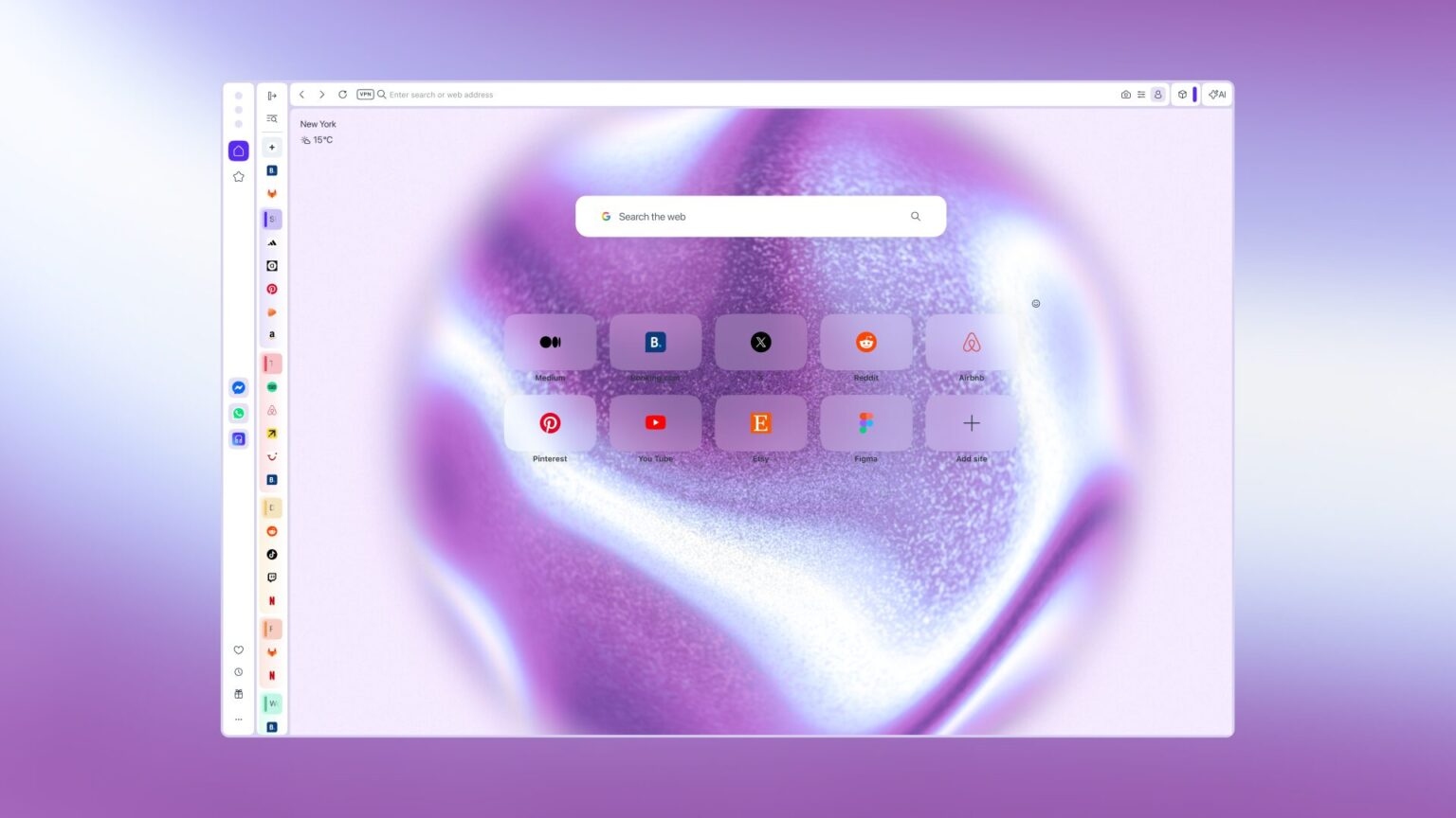 Opera One introduce le schede verticali e migliora l'utilizzo di Google Lens 2