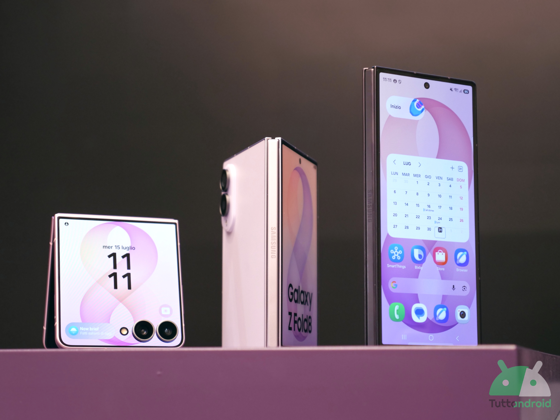 Samsung Galaxy Z Fold8, Z Fold8 Ultra e Z Flip8