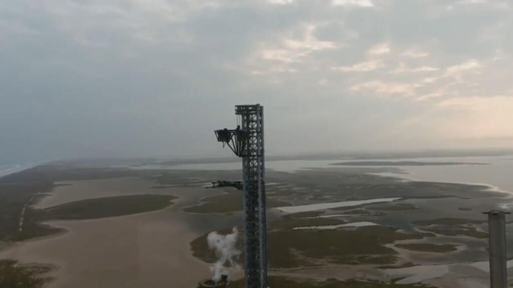 spacex starship torre mechazilla