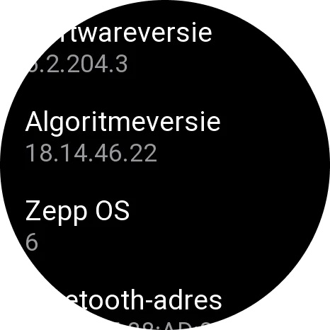 Amazfit Active 3 Premium - changelog v6.2.204.3 - Zepp OS 6