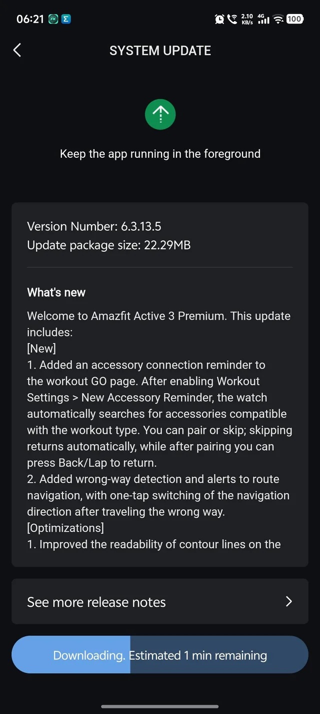 Arriva un nuovo (e importante) aggiornamento per tanti popolari smartwatch Amazfit 4