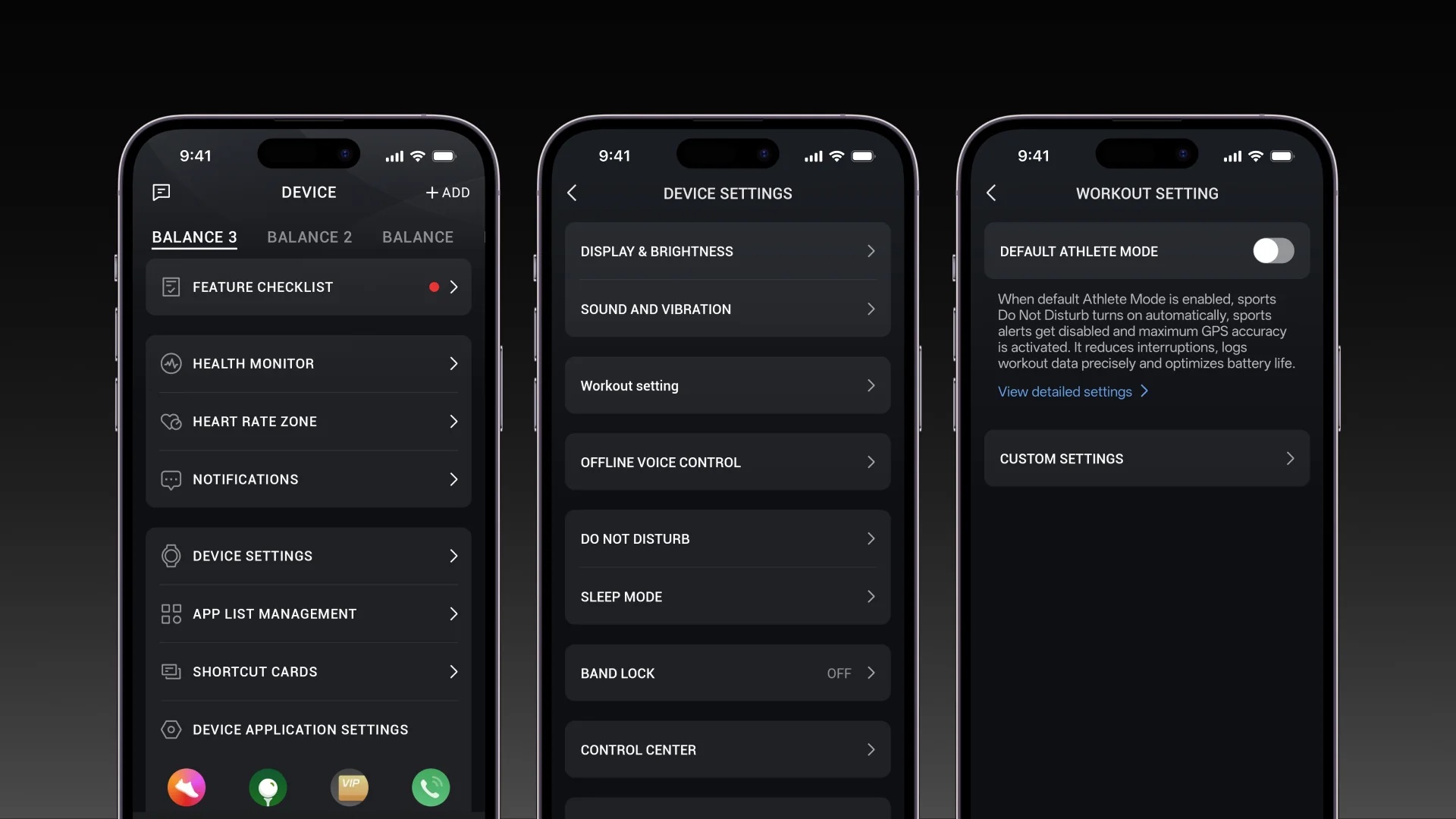 Amazfit - Aggiornamento agosto 2026 - 04 Impostazioni predefinite per l'atleta
