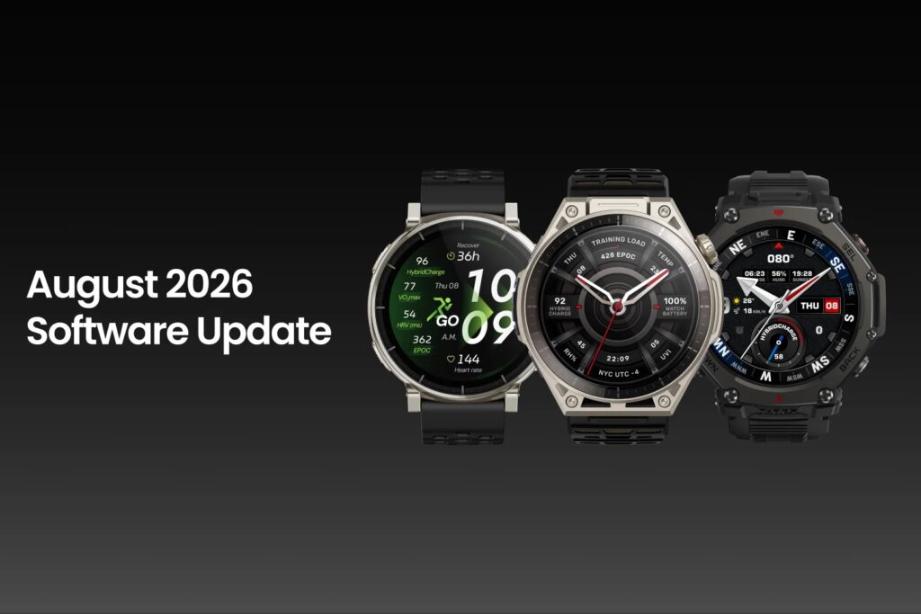 Amazfit - Aggiornamento agosto 2026 hero