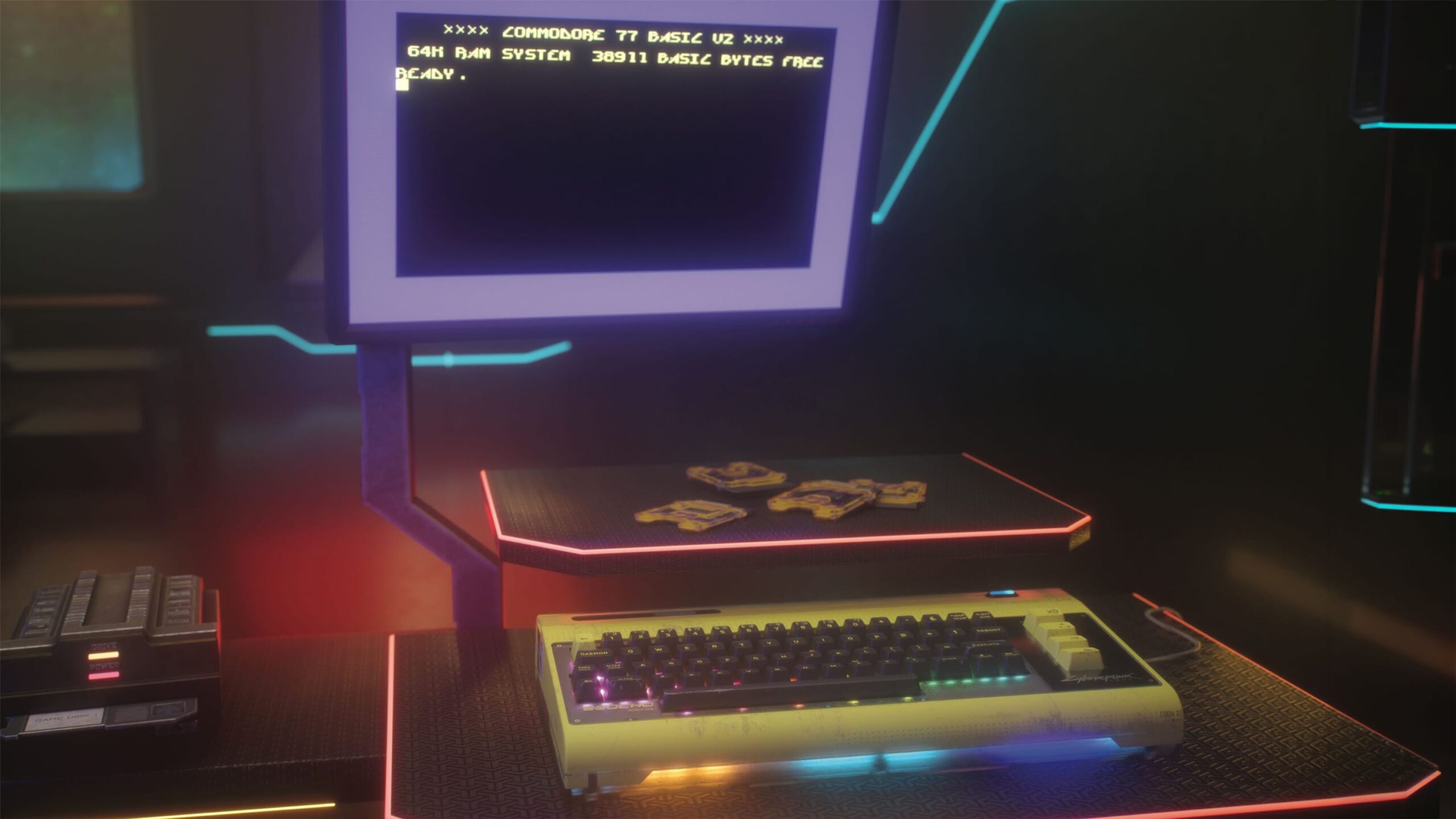 Commodore 77, quando il pane in cassetta del 1982 diventa un cyberware di Night City 3