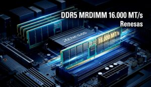 Renesas porta le DDR5 MRDIMM a 16.000 MT/s, più banda per AI e data center 1