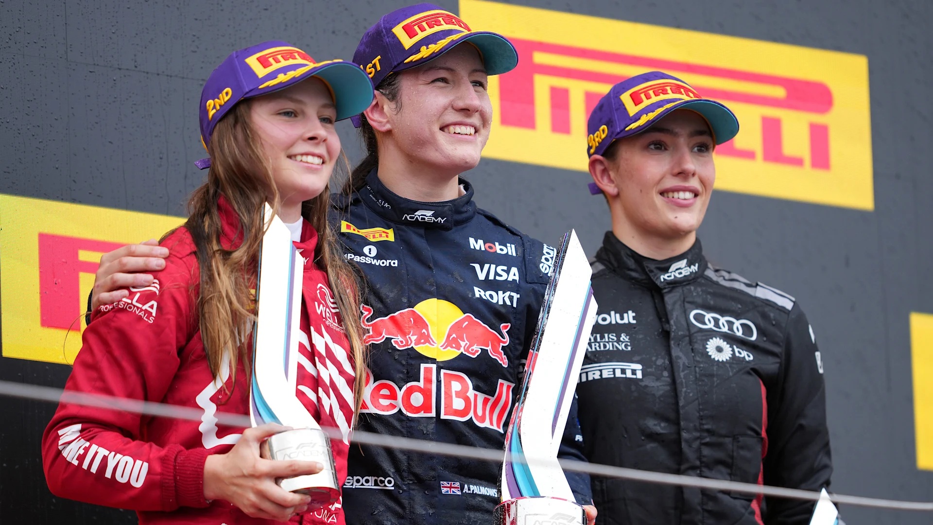 F1 Academy - GP di Gran Bretagna 2026 - il podio