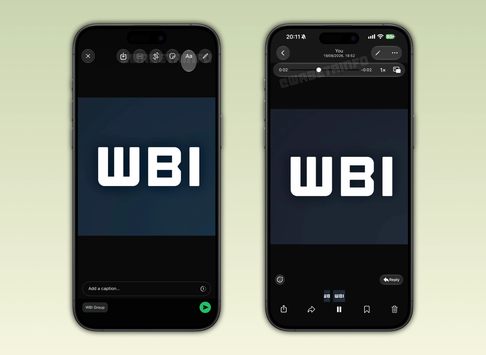 WhatsApp Beta per iOS v26.33.10.18 - Liquid Glass WBI