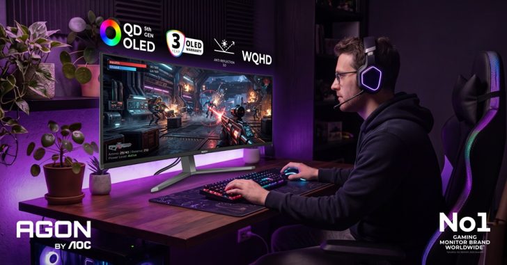 Alla Gamescom debuttano i monitor gaming next-gen: refresh fino a 1.100 Hz e ultrawide OLED da 49" 5
