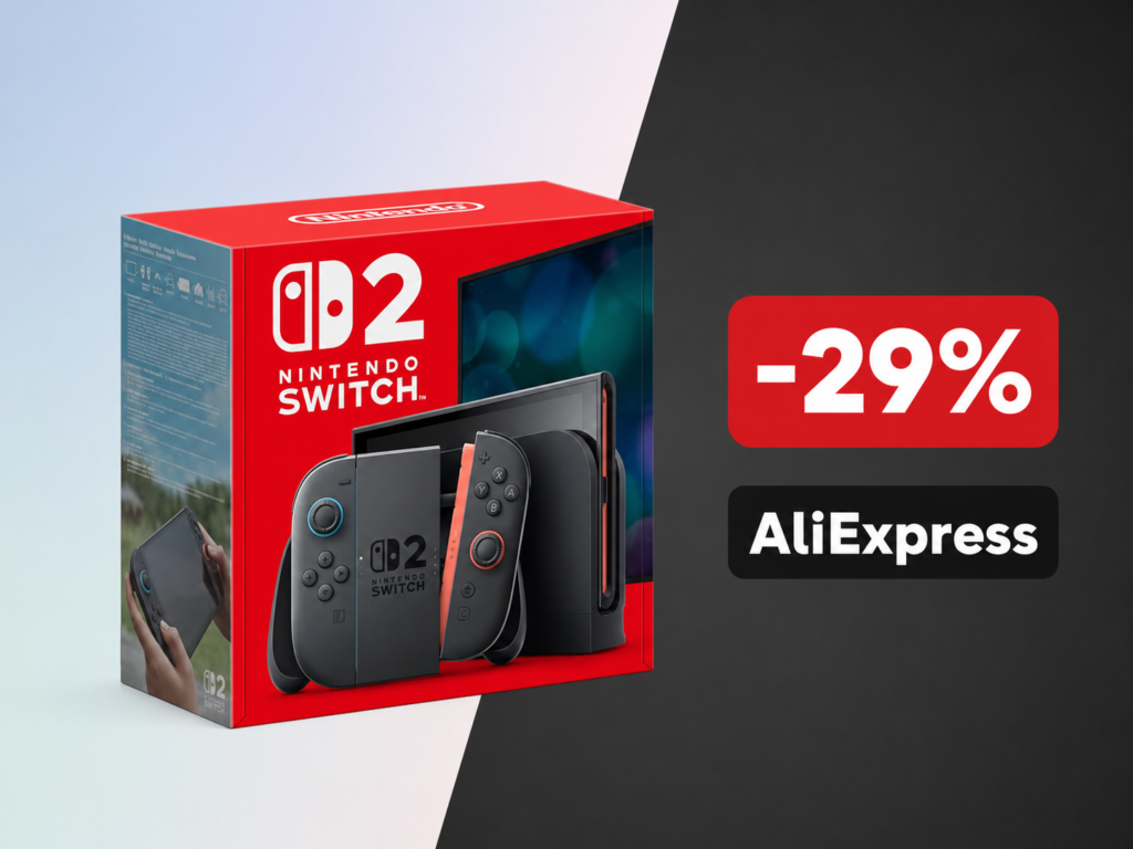 Nintendo Switch 2 a 378€ su AliExpress: risparmia 151€ prima del rincaro di settembre 1