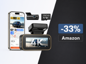 70mai A810 Lite al minimo storico: dash cam 4K con GPS e telecamera posteriore inclusa a meno di 100€ 2