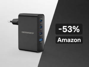 Caricabatterie USB-C 100W con 4 porte a soli 18€: sconto folle del 50% su Amazon 7