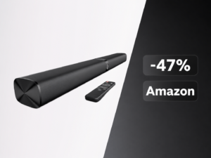 Soundbar modulare GarageRock 2 in 1: 90W e Bluetooth 5.3 a 63,17€ 6