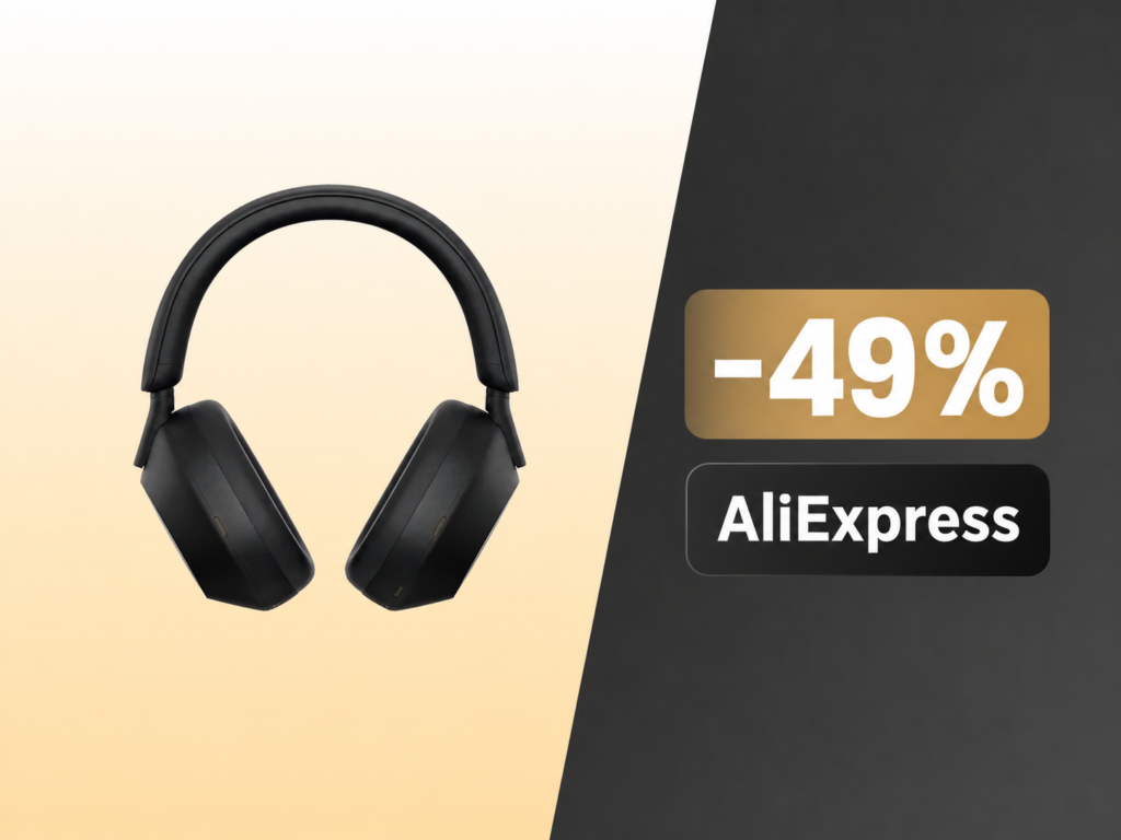 Sony WH-1000XM5 su AliExpress a 127€ invece di 419€ di listino 1