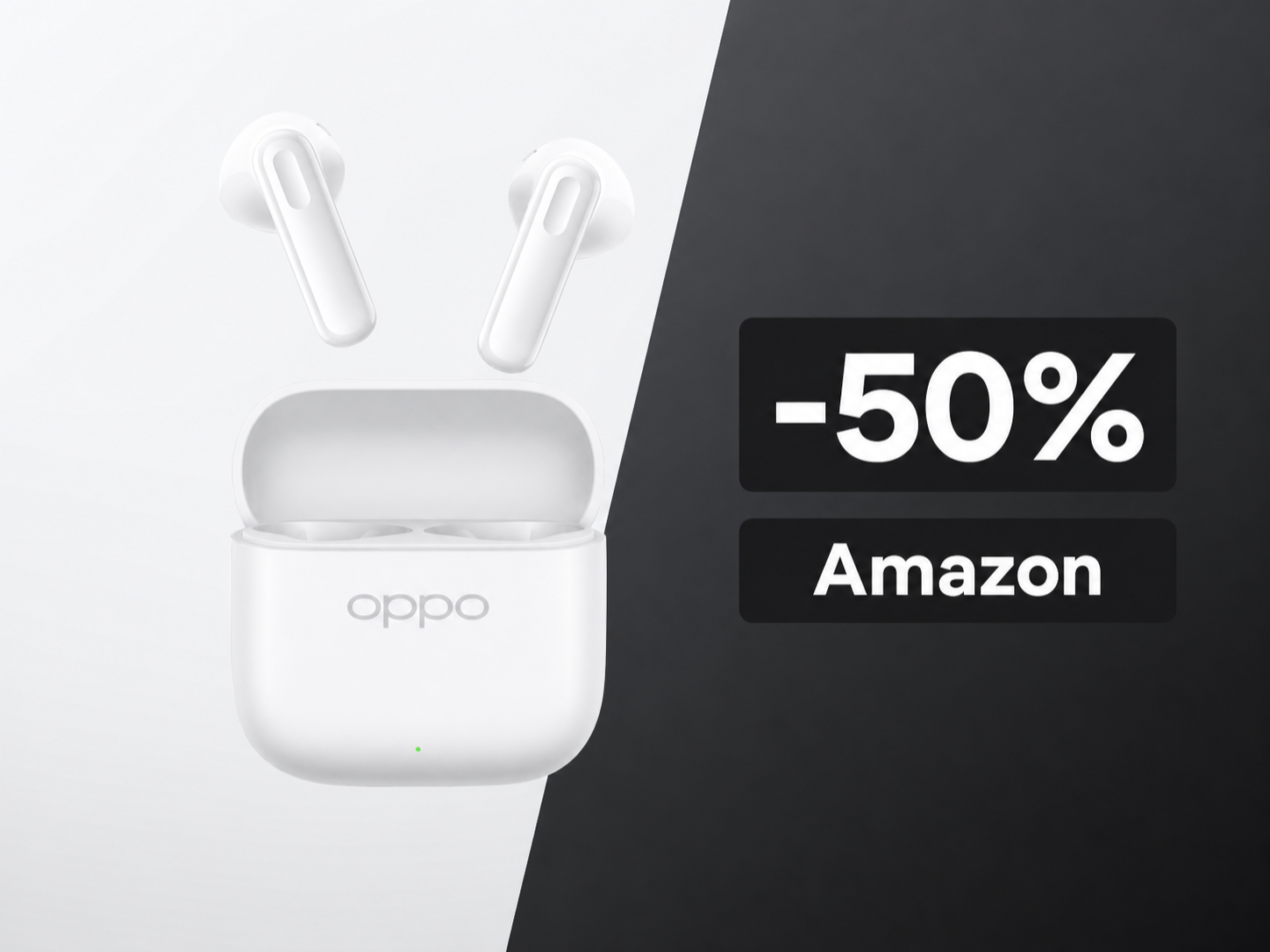 OPPO Enco Buds3 al minimo storico su Amazon: 19,99€ invece di 39,9€ e nuove BestBuy sotto i 20€
