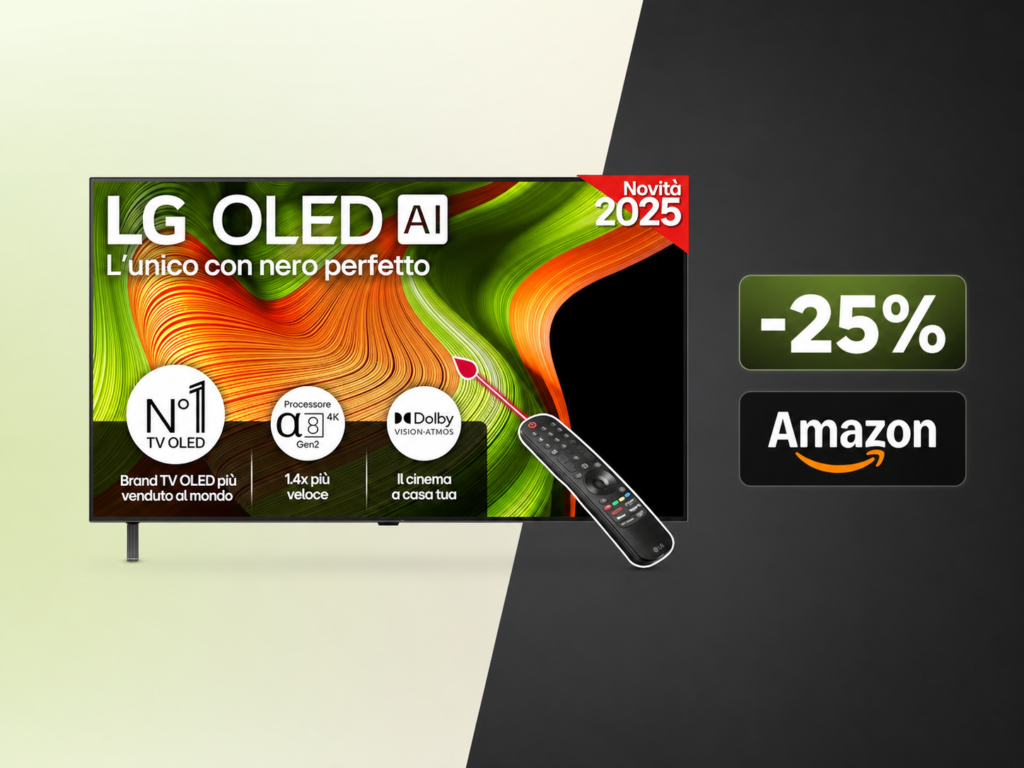 TV LG OLED da 48" al minimo storico su Amazon: 595,99€ invece di 799€ (e 1299€ di listino) 1