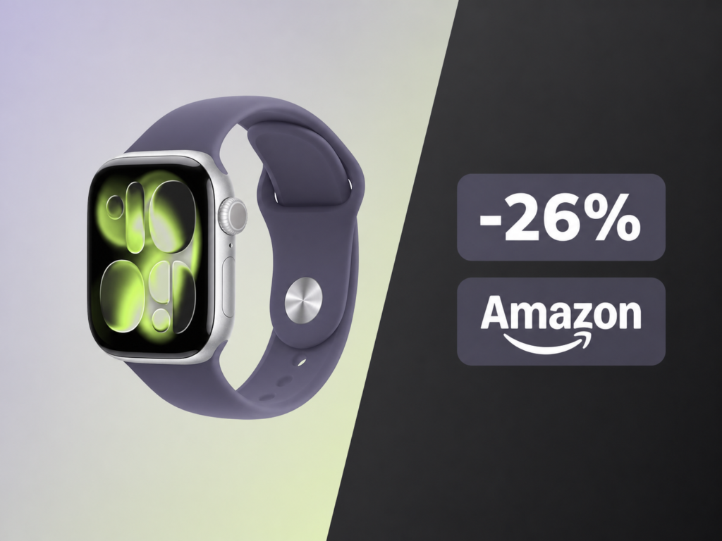 Apple Watch Series 11: prezzo vicino al minimo storico su Amazon a 339€ 1
