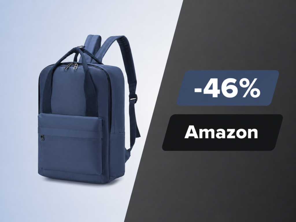 Zaino da viaggio 40x30x10 a 13,99€, prezzaccio su Amazon 1