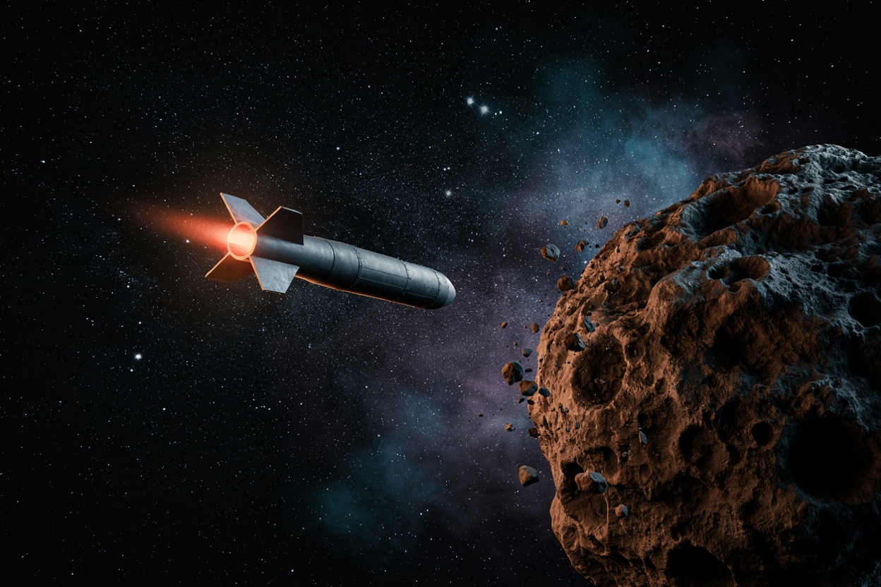 bomba nucleare asteroide