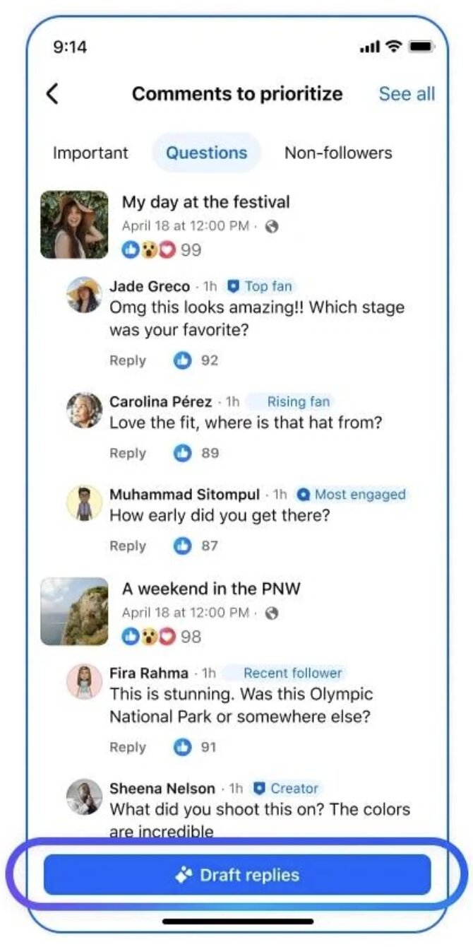 Meta lancia Facebook Creator Studio: l’app AI per i creator 3