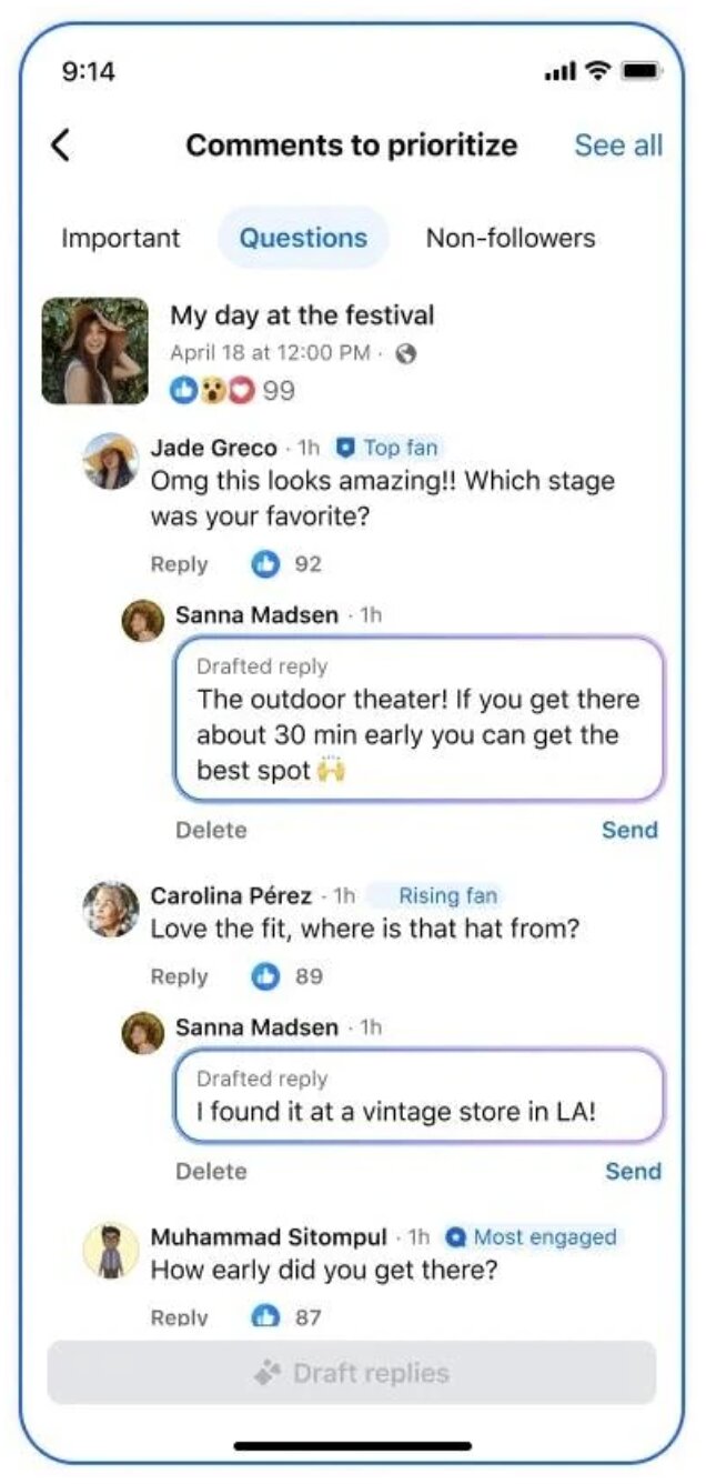 Meta lancia Facebook Creator Studio: l’app AI per i creator 4