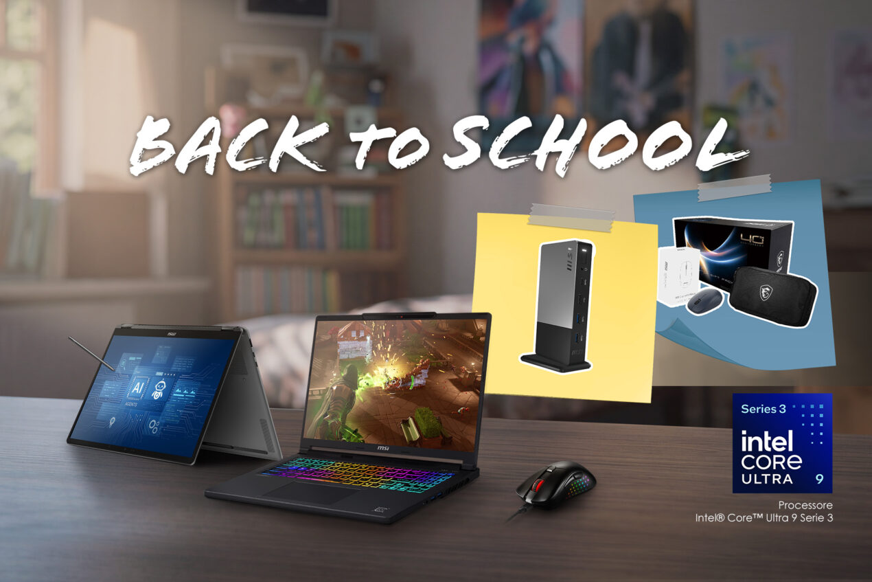 Approfitta ora e studia (o gioca) meglio: i migliori notebook MSI in offerta per il Back To School 2026