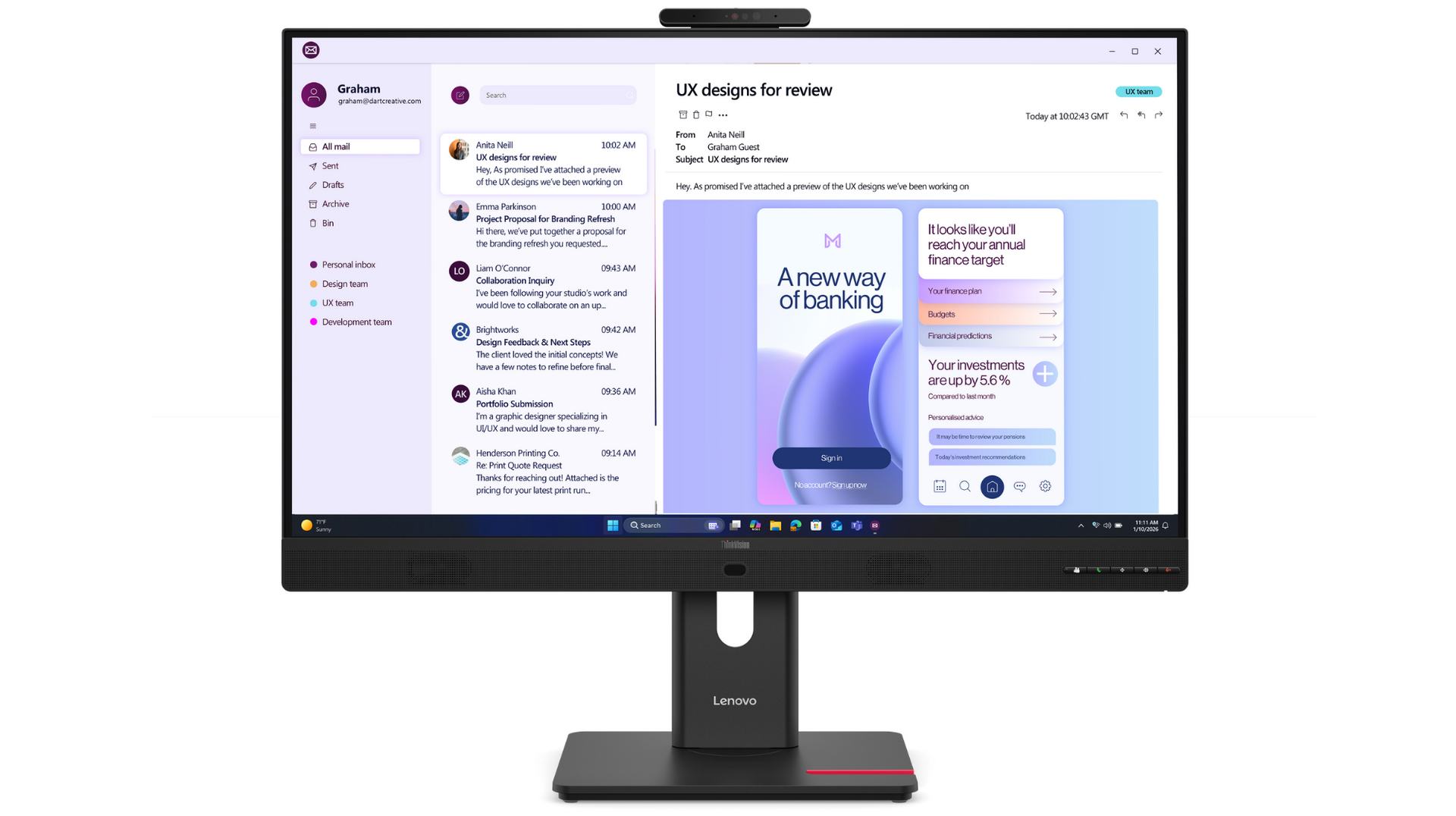 Lenovo punta sull'Hybrid AI con nuovi PC, monitor e soluzioni di sicurezza per il business 10
