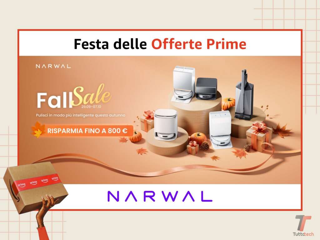 Sconti Narwal Festa delle Offerte Prime di Amazon