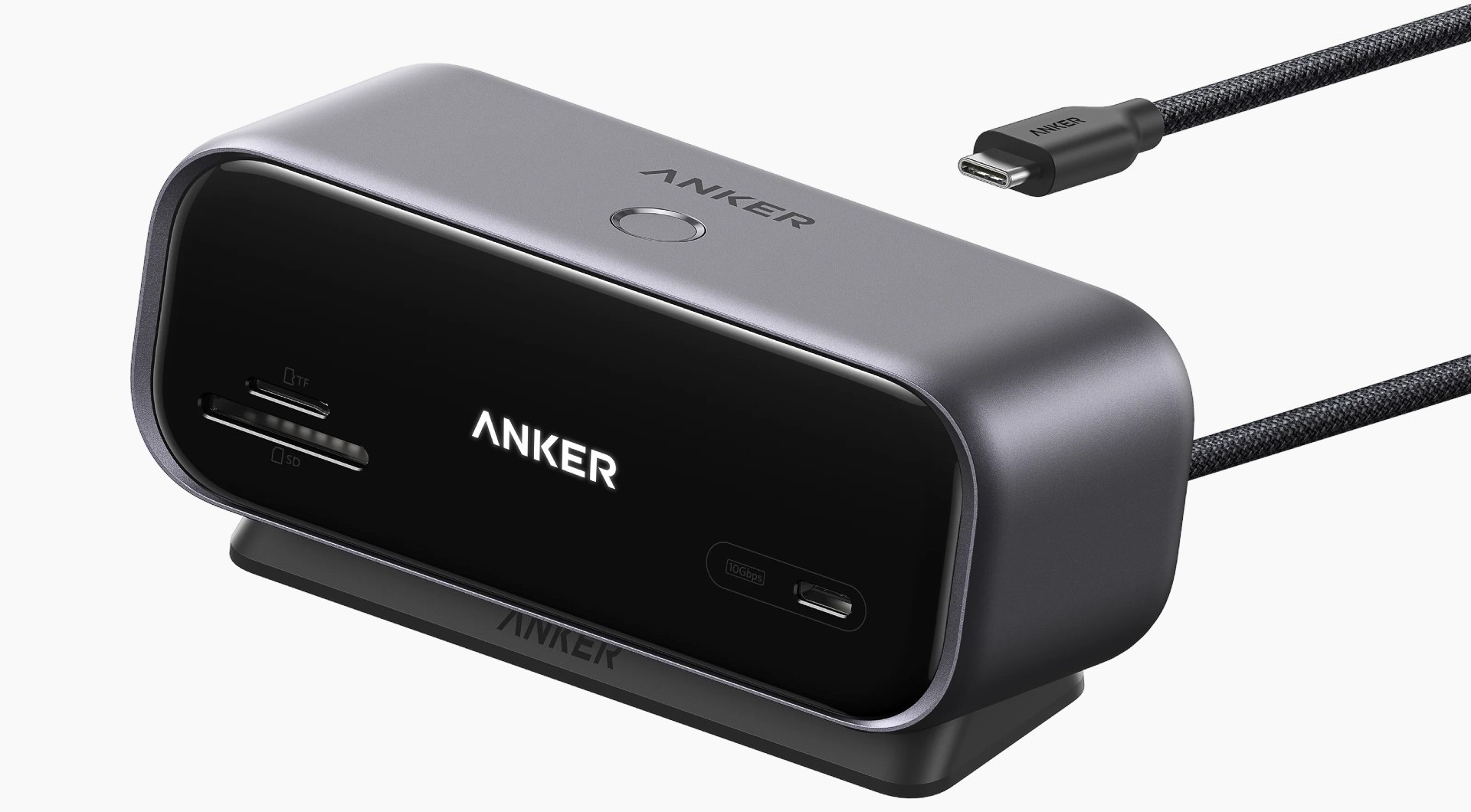 Anker Desktop USB-C Hub ufficiale: 10 porte e doppio display fino a 240 Hz in un formato compatto 4