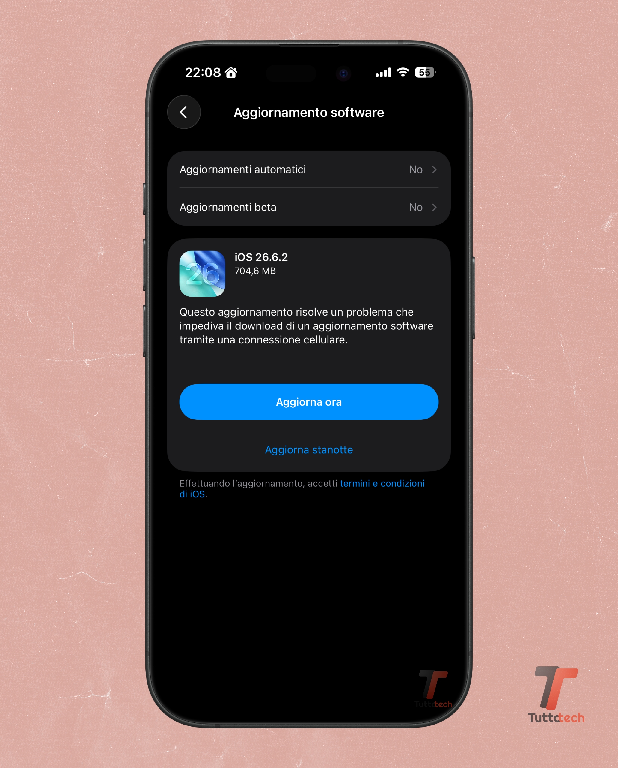 Apple iOS 26.6.2 on iPhone 17
