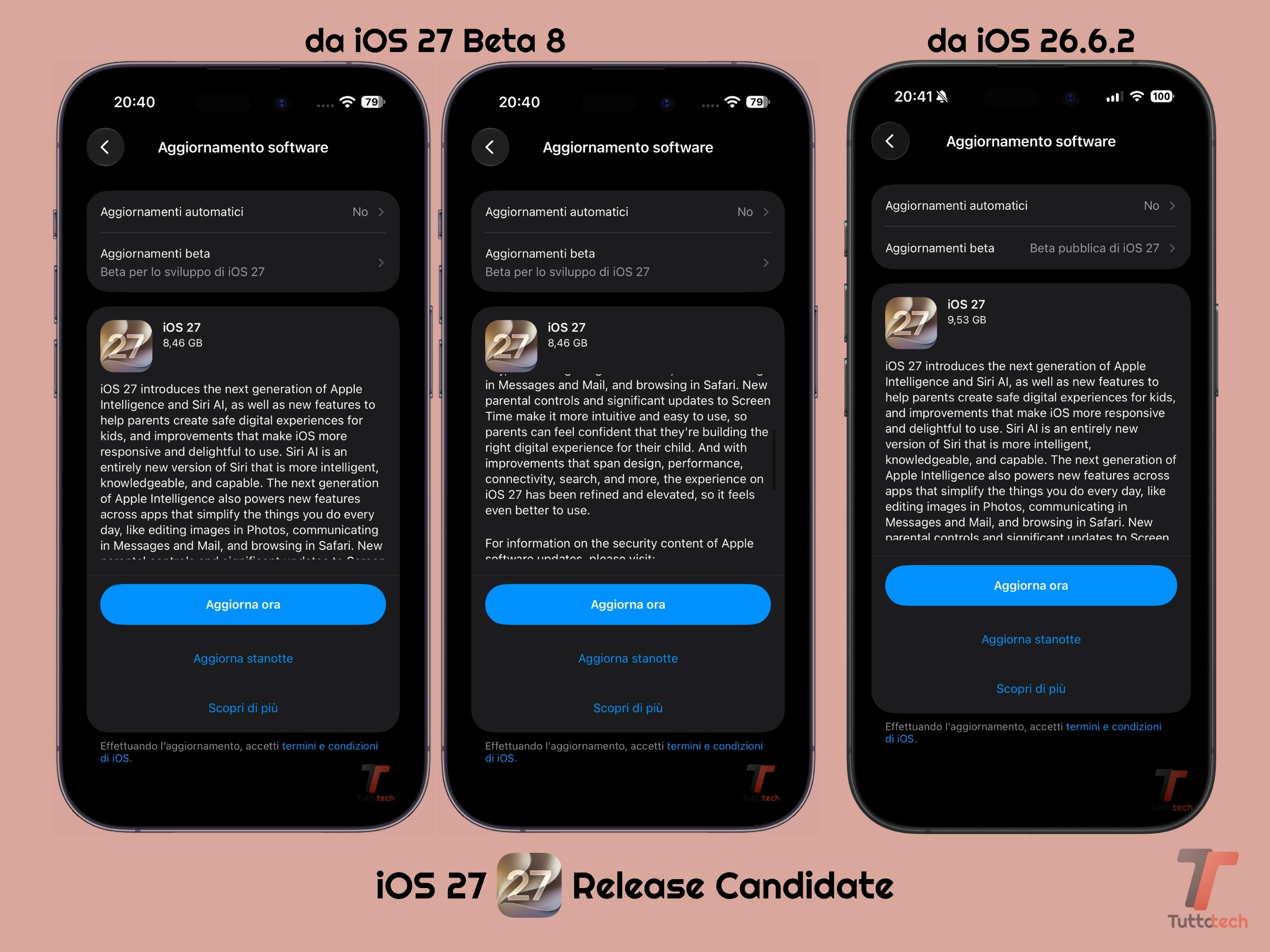 Apple iOS 27 - Release Candidate