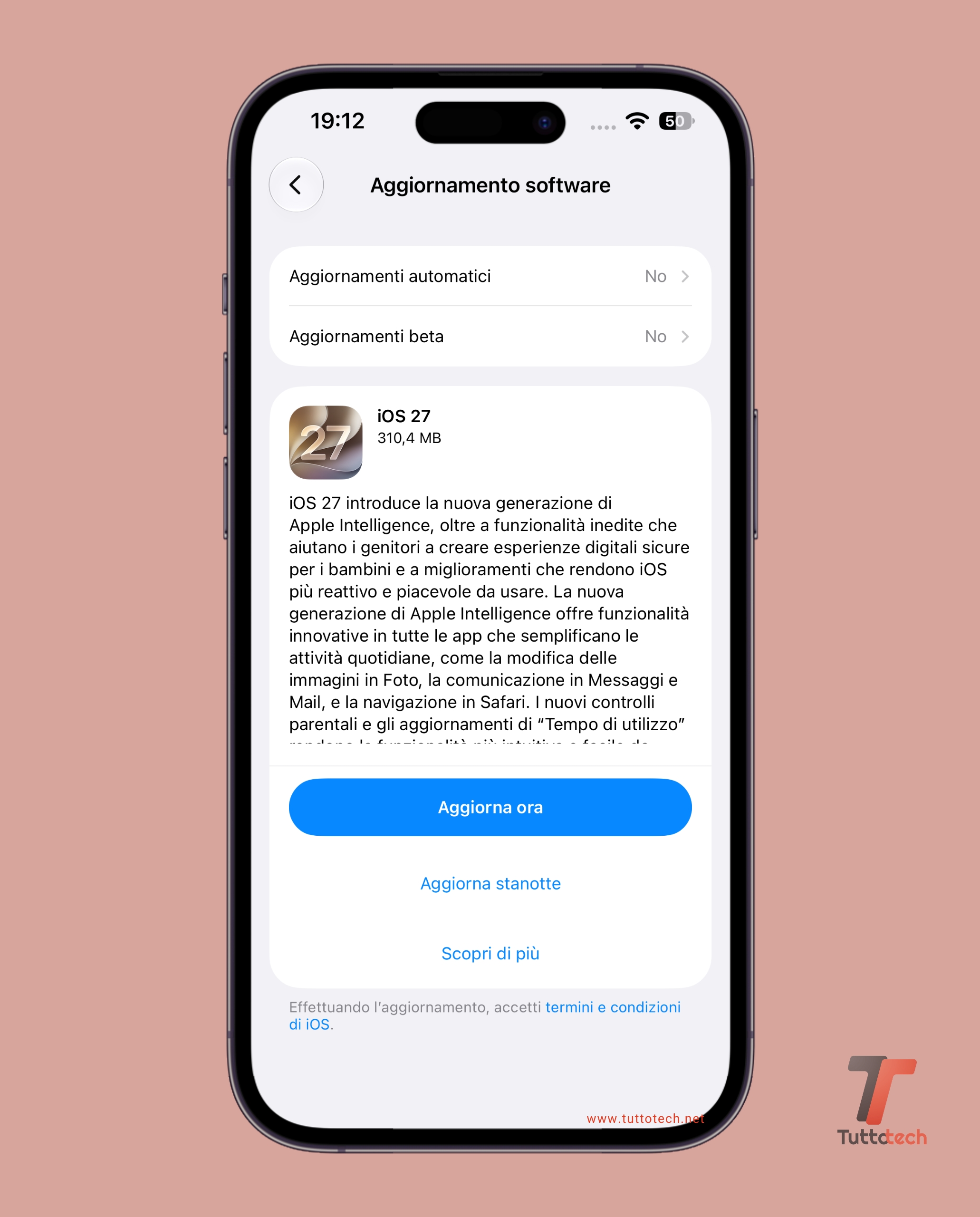 Apple iOS 27 release on iPhone 14 Pro