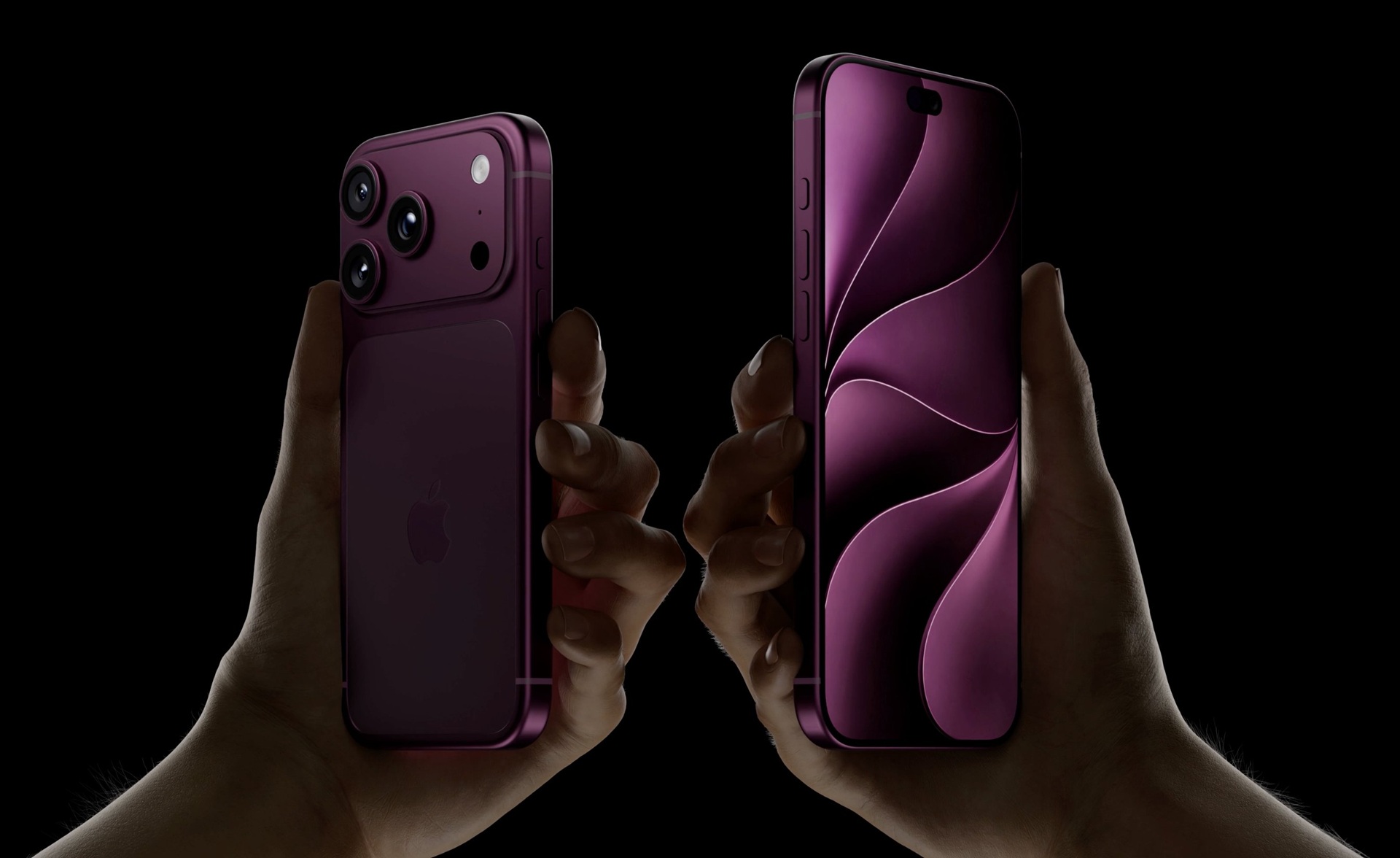 Apple iPhone 18 Pro Dark Cherry hero by Apple Track