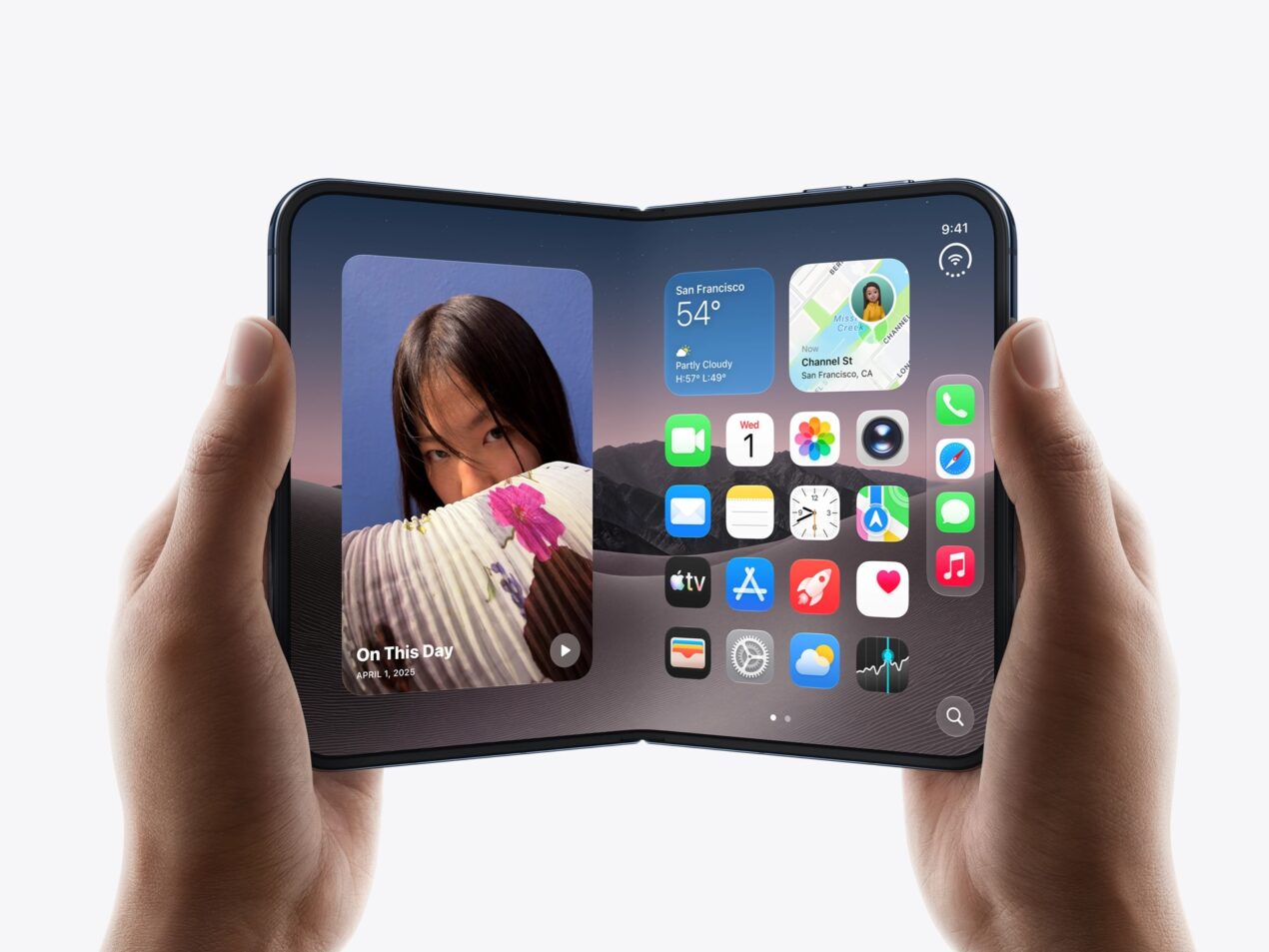Apple ha presentato il primo iPhone pieghevole della storia: ecco iPhone Duo