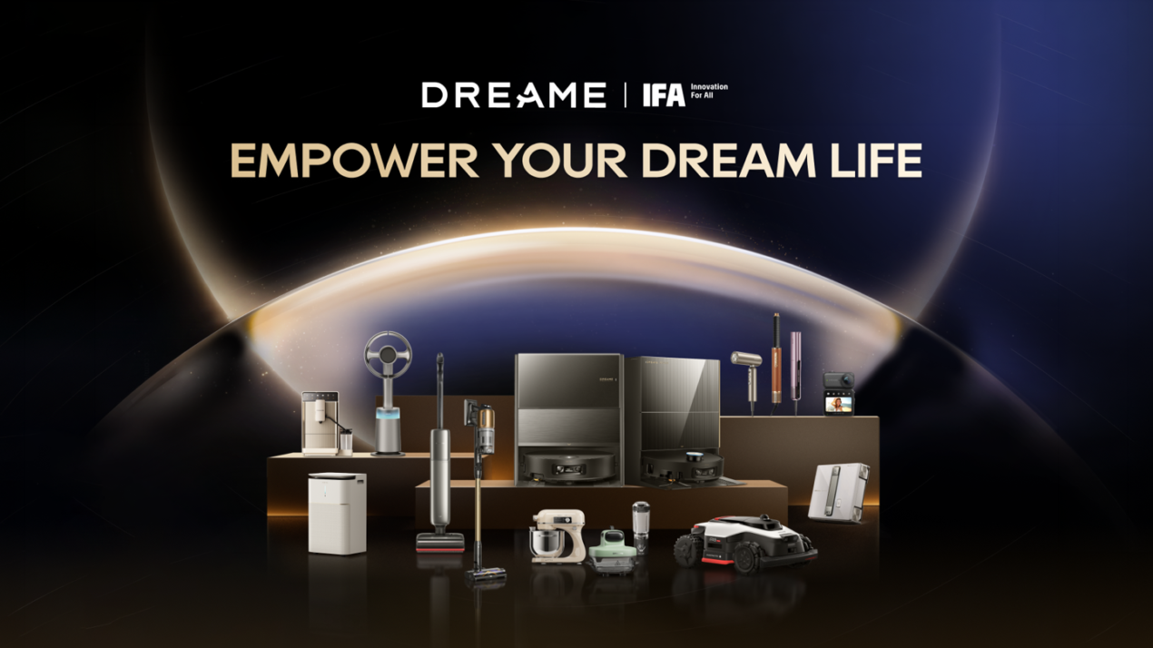 Dreame IFA 2026: robot con vapore a 180°C e mini camera 8K