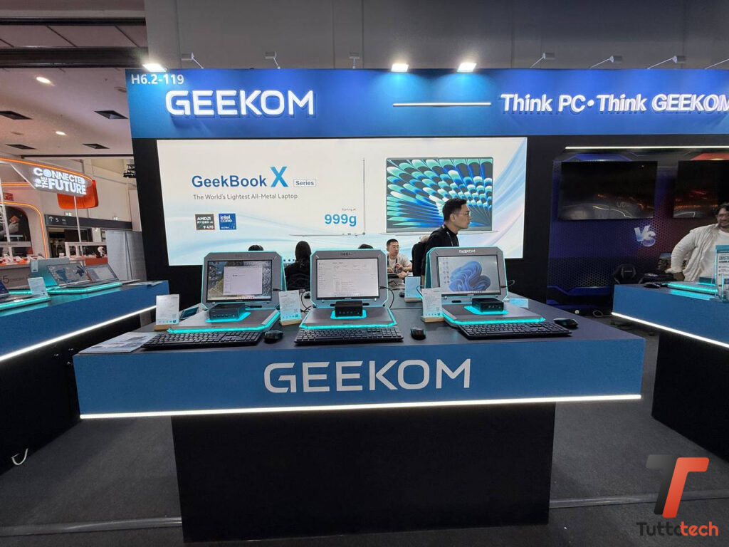 GEEKOM a IFA 2026 porta l’AI locale su quattro Mini PC e nuovi computer compatti