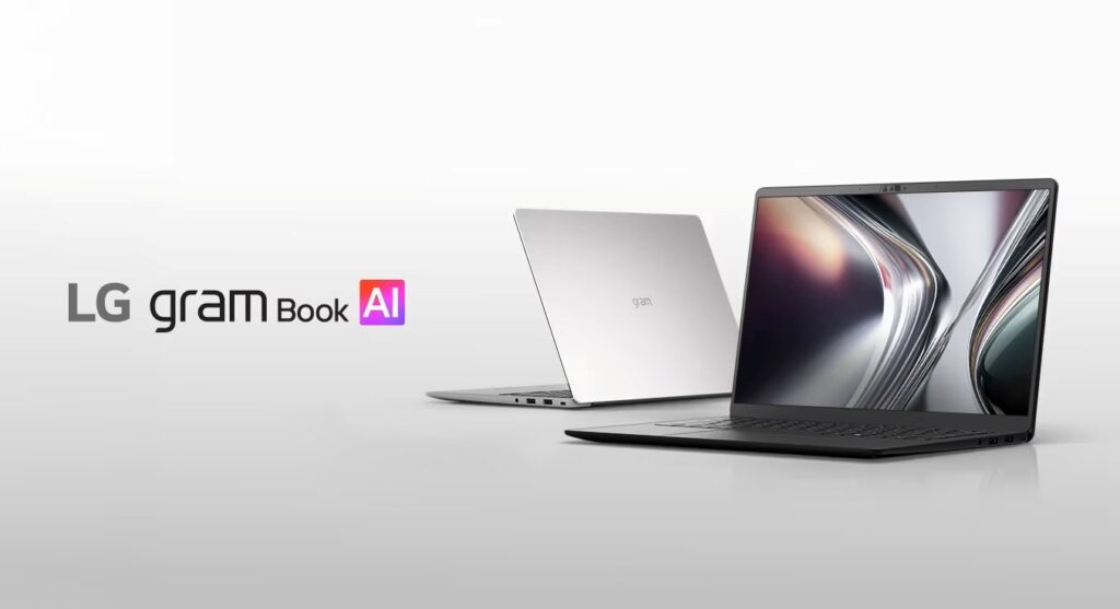 LG Gram Book AI 2026 arriva con Intel Wildcat Lake e oltre 30 ore di autonomia