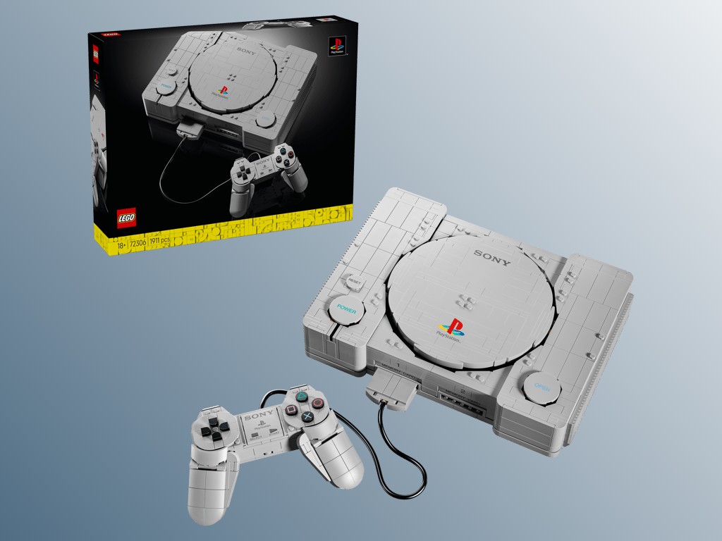 BrickStation: il kit che trasforma LEGO PlayStation in una console PS1 funzionante