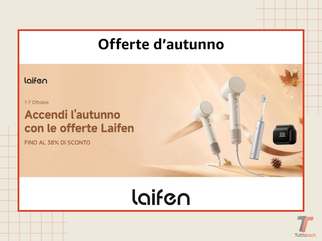 Offerte d'autunno 2026 by Laifen hero