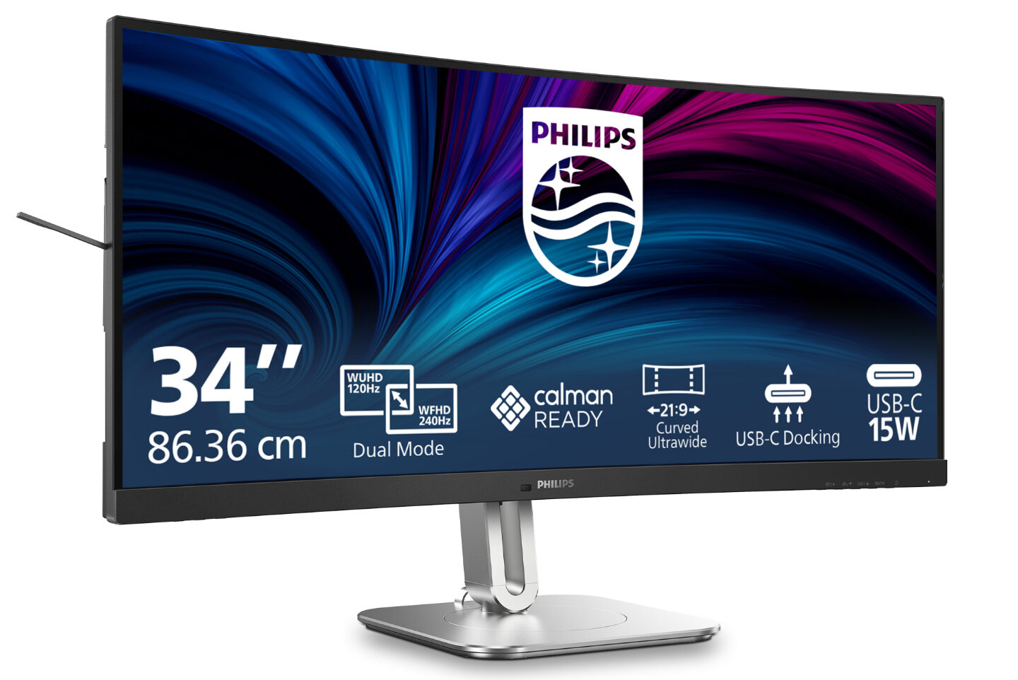 Philips presenta il monitor 34B2U5900C, UltraWide con Dual-Mode per la produttività 2