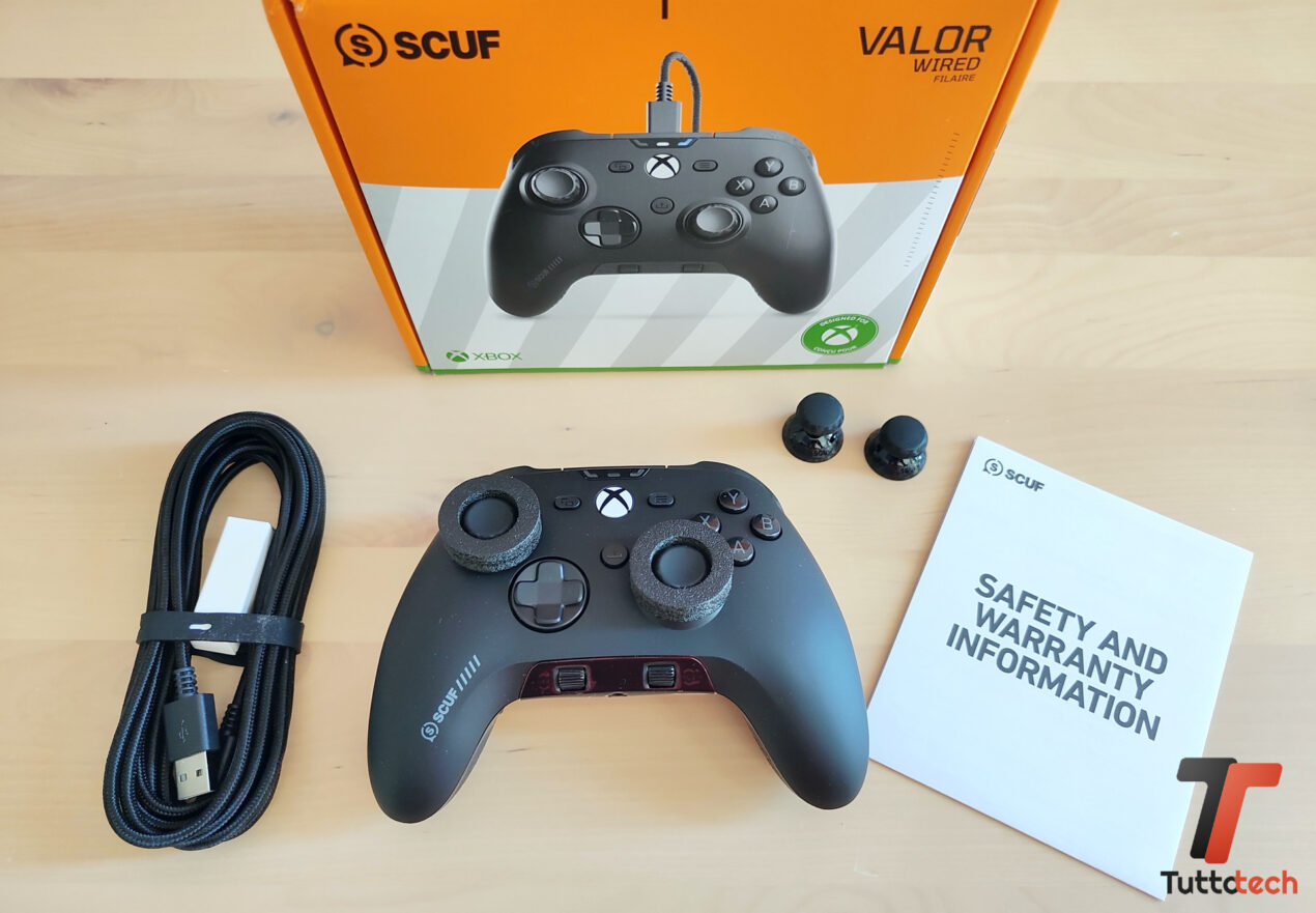 Recensione SCUF Valor TMR Wired: precisione e controlli da pro a meno di 100 euro
