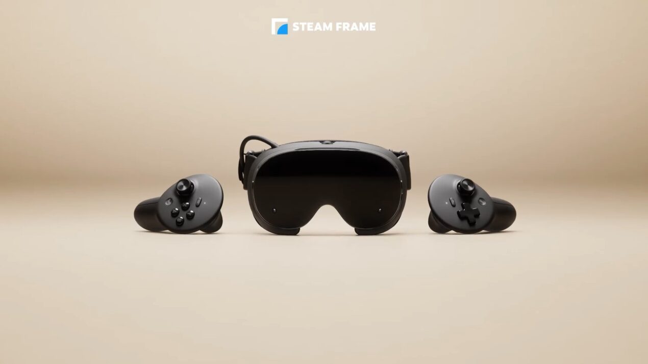 Steam Frame: caratteristiche, design e prezzo del visore VR Valve