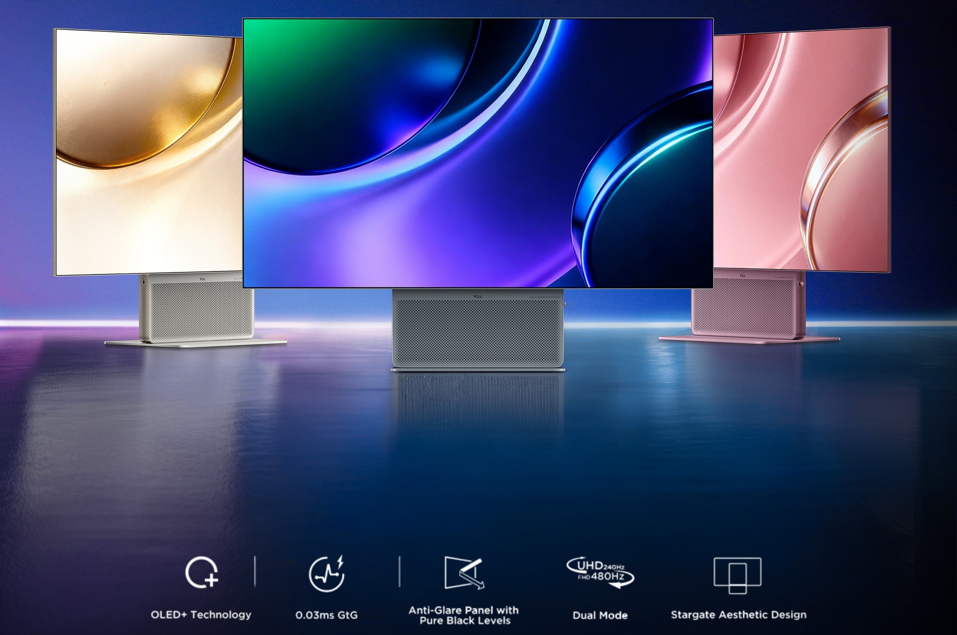 TCL porta a IFA 2026 nuovi monitor OLED+ 4K a 480 Hz e Mini LED fino a 320 Hz 1
