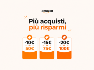 Riscattate il vostro buono Amazon: da 10 a 20€ entro il 3 settembre con le "Offerte dalla A alla Z" 9