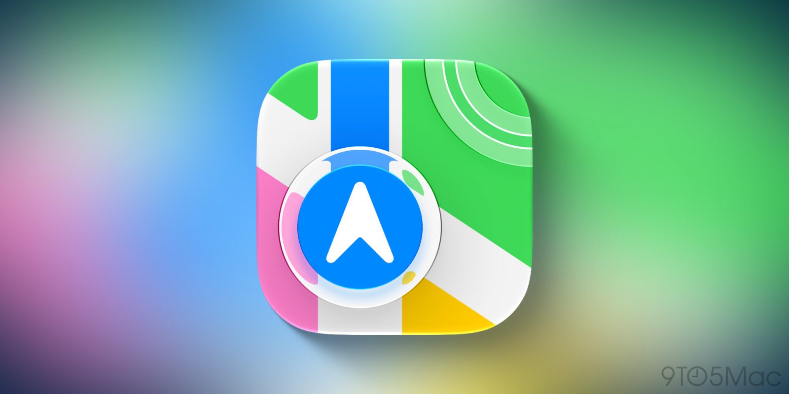 Apple maps ios 27 app icon colors